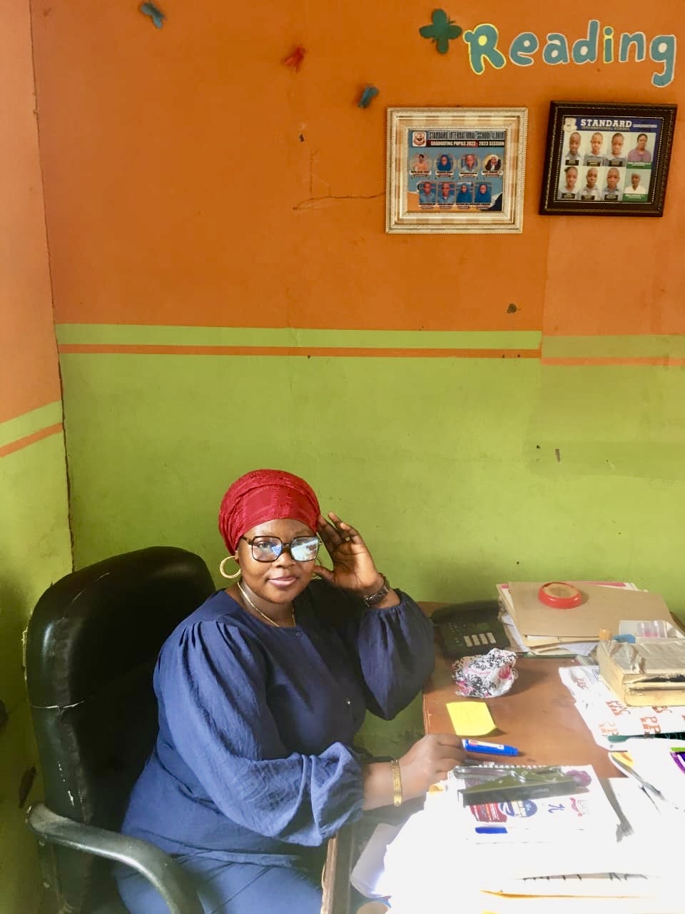 Mrs Sulaimon Muinat, School Coordinator